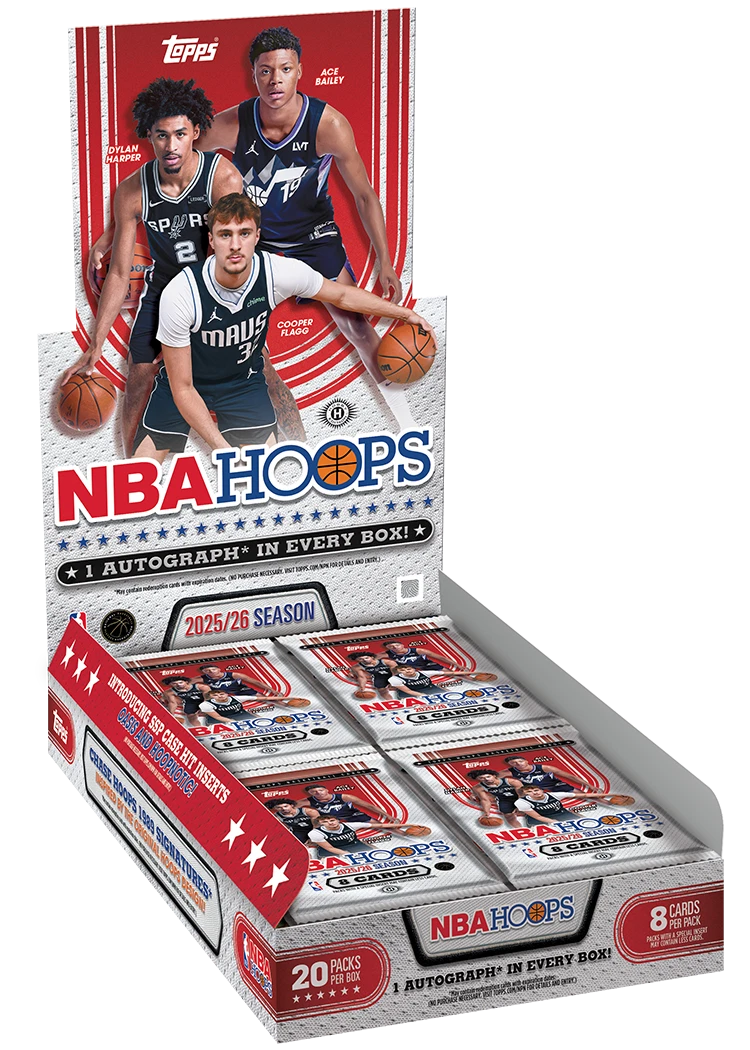 2025-26 Topps Hoops Basketball Hobby Box