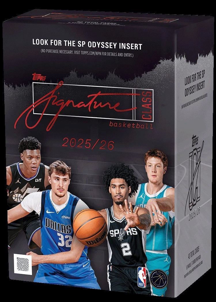 2025-26 Topps Signature Class Basketball Blaster Box