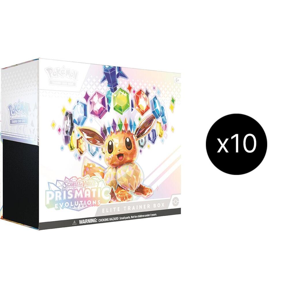 Pokemon Prismatic Evolutions ETB Case
