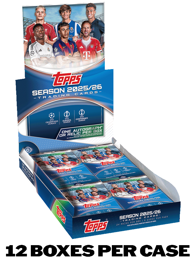2025-26 Topps UEFA Club Competitions - Hobby Box