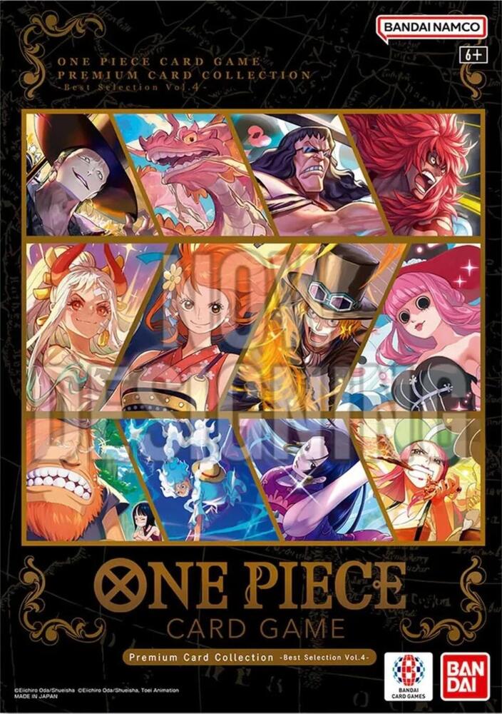 Sealed Premium Card Collection Best Section Volume 4 OP-PR One Piece Kid Icarus