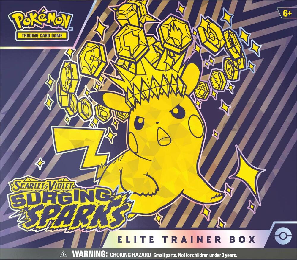 Surging Sparks Elite Trainer Box — Pokémon TCG