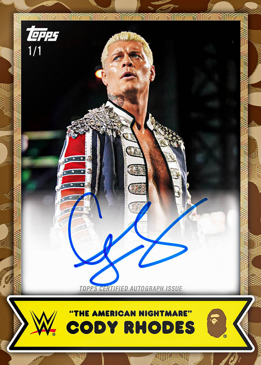 2025 Topps WWE x BAPE®︎ - Single Box
