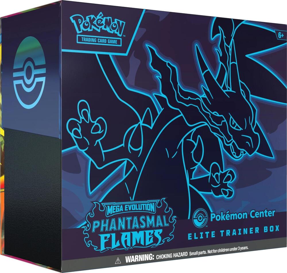 Phantasmal Flames Pokemon Center Elite Trainer Box (Exclusive) — Pokémon TCG