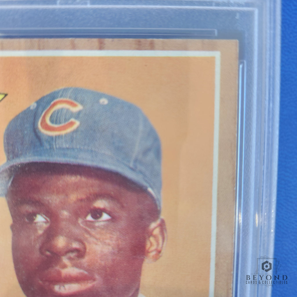 1962 Topps Lou Brock Rookie, PSA 7