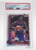 VJ Edgecombe 2025 Topps Chrome #253 X-Fractor Rookie, PSA 10
