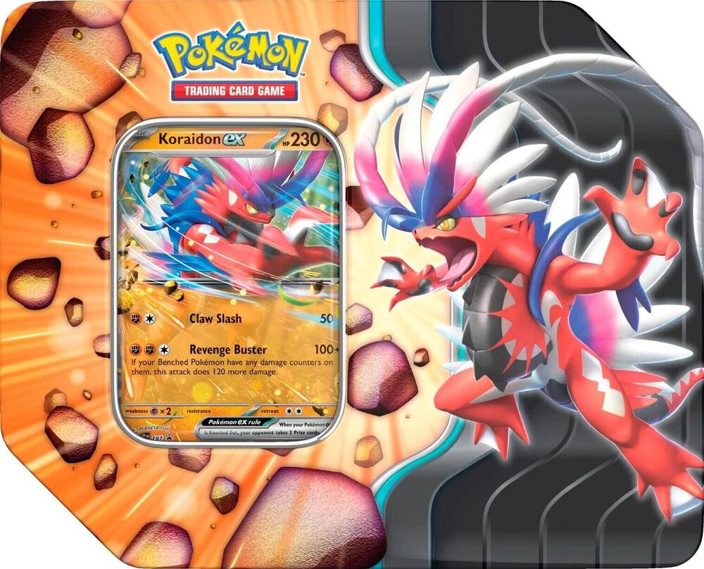 Slashing Legends Tin [Koraidon ex] — Pokémon TCG
