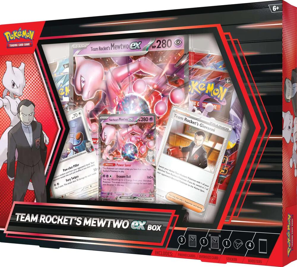 Team Rocket's Mewtwo ex Box — Pokémon TCG
