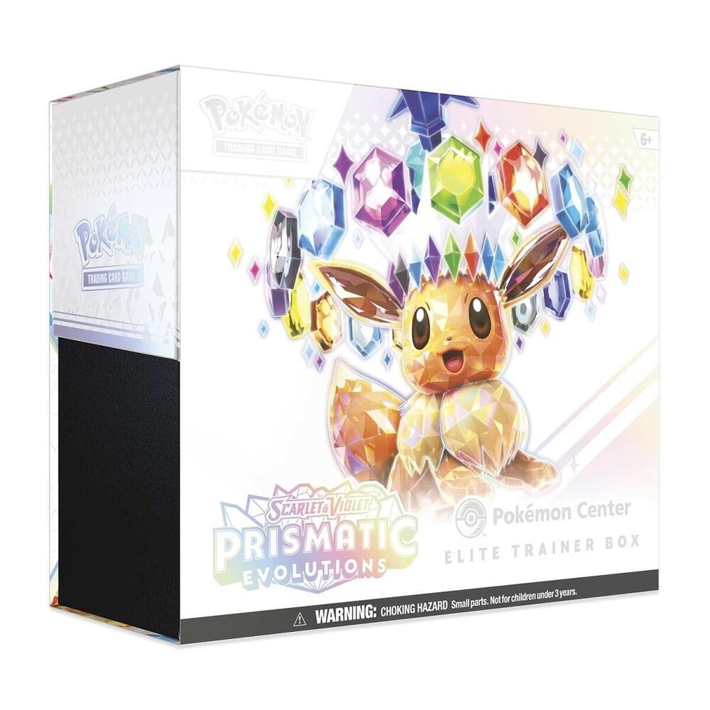 Prismatic Evolutions Pokemon Center Elite Trainer Box (Exclusive) — Pokémon TCG