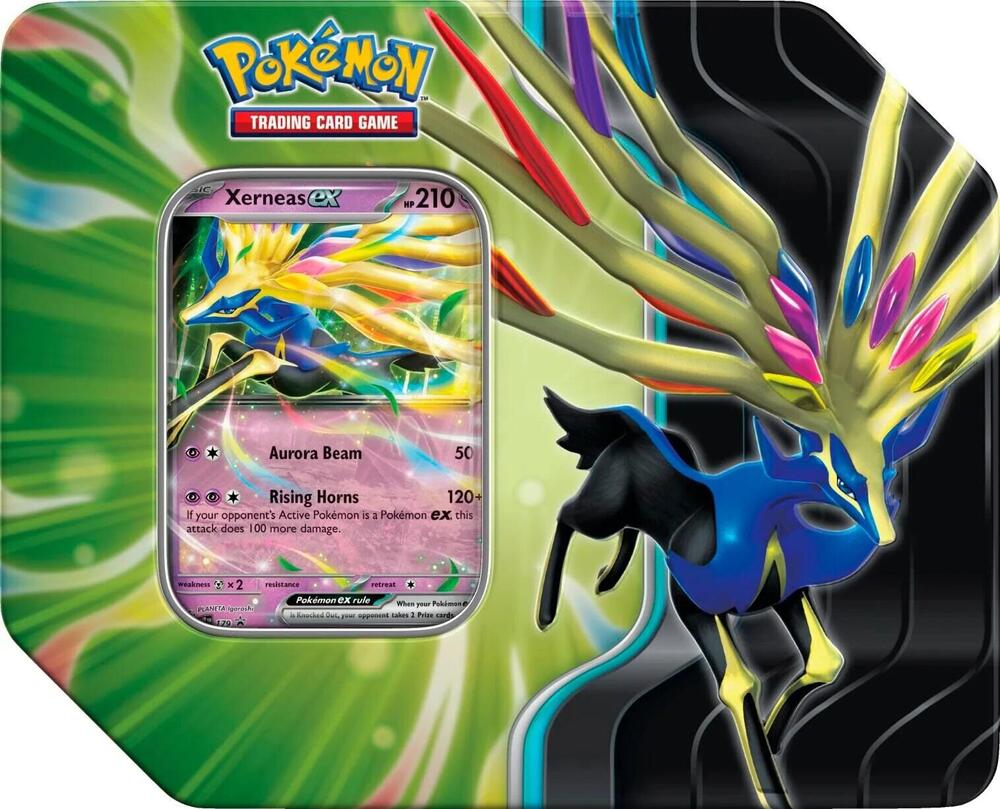 Azure Legends Tin [Xerneas ex] — Pokémon TCG